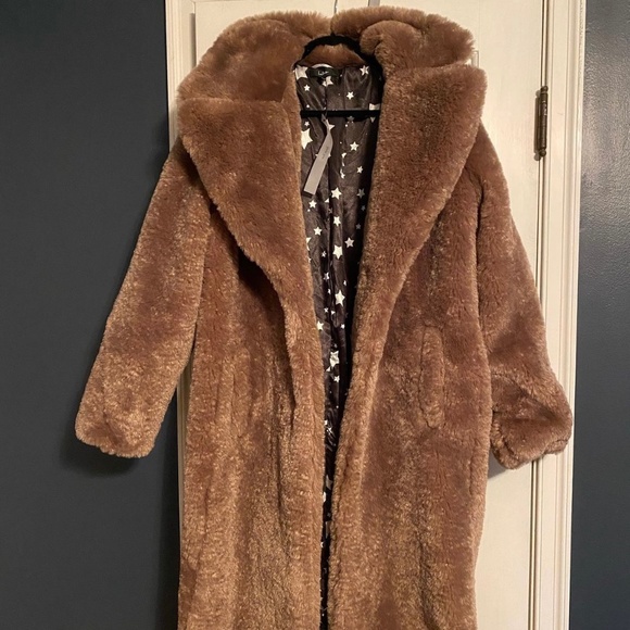 Lulus faux fur coat - Picture 1 of 2